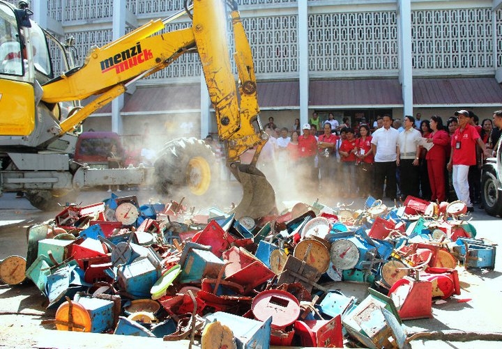 tampered weighing scales