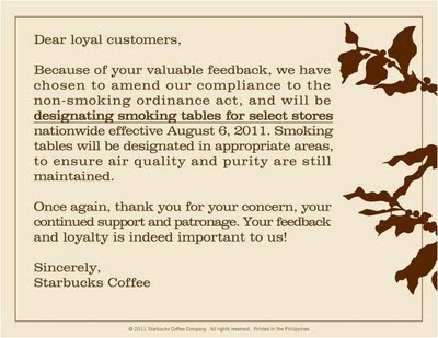 STARBUCKS SMOKING 1
